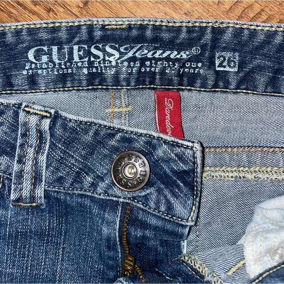 Vintage Guess Jeans Distressed Style! Daredevil! - Picture 10 of 10